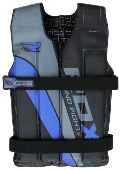 RDX - 14kg Weighted Running Vest - Blue